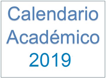 CALENDARIO ACADÉMICOS 2019